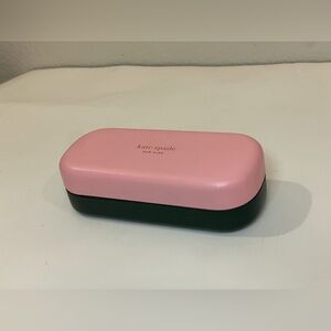 Kate‎ Spade Women’s Green and Pink Sunglasses Eyeglasses Case